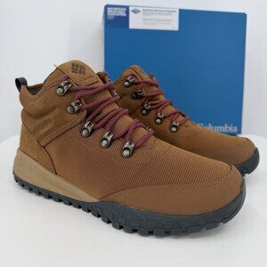 Columbia Men's Fairbanks Mid Waterproof Hiking Boots size 9 Elk-Brown BM9774-286